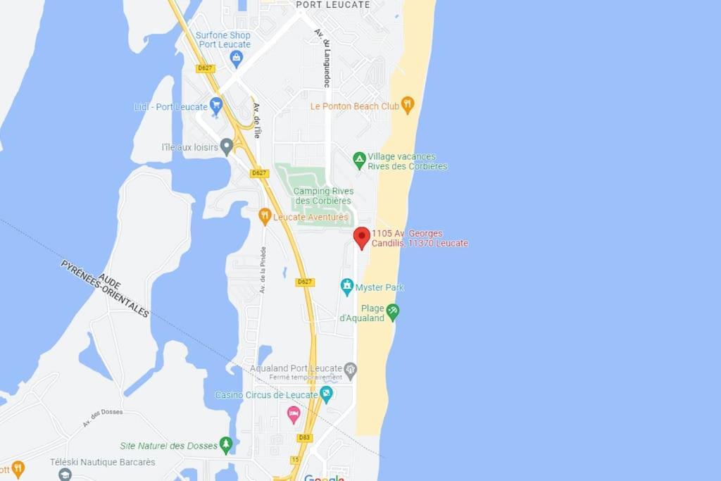 Port Leucate : Superbe Appartement Pleine Vue Mer Kültér fotó